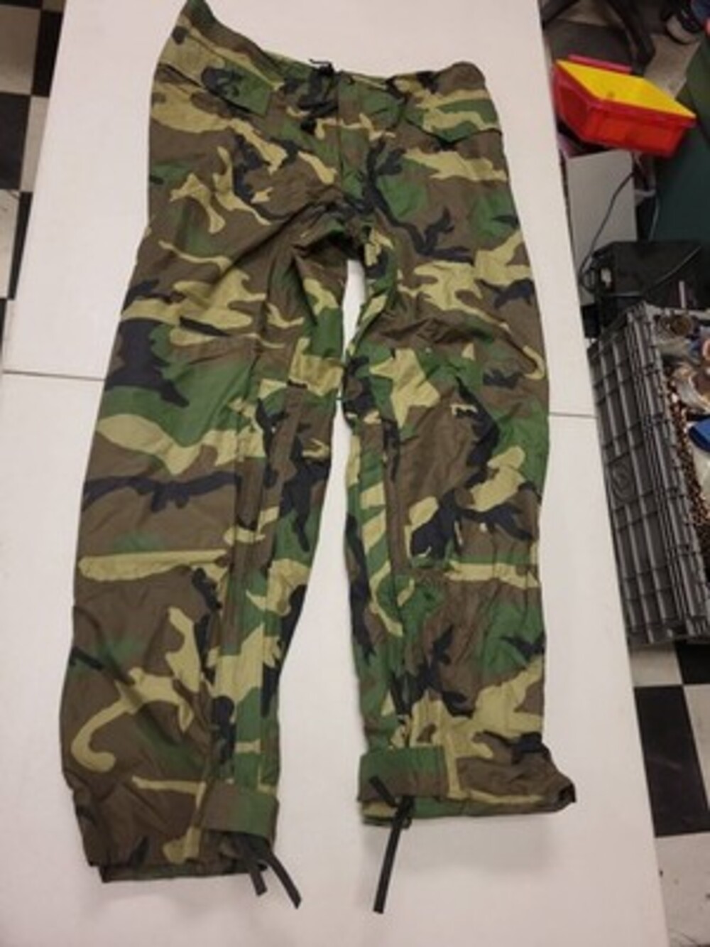ORC Industries Rainsuit Trousers Medium Camo 55 Military Style Rain Pants